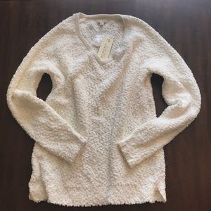 NWT Sonoma Teddybear Sweater in Cream, Size M